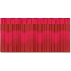 PACON CORPORATION 56695 Center Stage Deisn Paper, 48"X50' Rl, Red by Fadeless