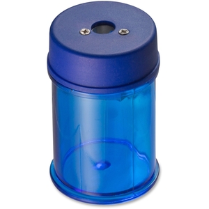 Single-Hole Pencil Sharpener, Blue by OIC