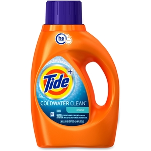 Procter & Gamble 87352 Tide Cold Water Laundry Detergent, 1.36L, Fresh Scent, 6/Bt by Tide