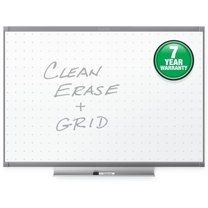 ACCO Brands Corporation TE543GP2 2 Total Erase Whiteboard, w/Marker/Tray, 3'x2', Graphite by Quartet