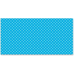 PACON CORPORATION 57428 Classic Dots Fadeless Paper, 48"X12' Rl, Aqua by Pacon