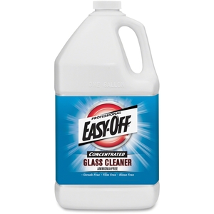 Reckitt Benckiser plc 89772 Easy-Off Concentrated Glass Cleaner, 1Gal, Blue by Easy-Off