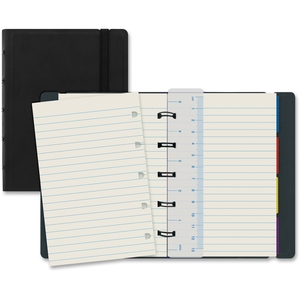 Dominion Blueline, Inc B115001U Pocket Filofax Notebook, 112 Rld, 4-1/8"X5-3/4", Bk by Rediform