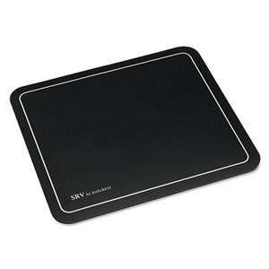 SRV Optical Mouse Pad, Nonskid Base, 9 x 7-3/4, Black by KELLY COMPUTER SUPPLIES