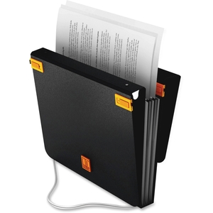 SAMSILL CORPORATION 10131 TRIO 3-in-1 Binder Dark Grey. Organize homework and class assignments, coupons and shopping lists, home and medical files, tax and financial documents with this 3-ring binder, 7-pocket file folder, and hanging file combination. by Samsill