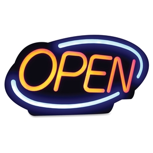 Royal Sovereign International RSB-1340E LED Open Sign, 21"x13", Multi by Royal Sovereign