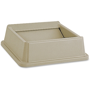 Newell Rubbermaid, Inc 266400BG Untouchable Swing Top Lid, f/3958/3959, 20.1"x6.2", Beige by Rubbermaid Commercial