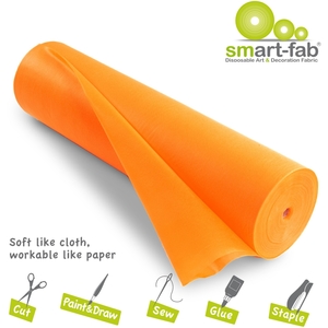 Smart-Fab 1U383660061 Fabric Rolls, 36"x600', Orange by Smart-Fab