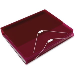 SAMSILL CORPORATION 10123 Samsill Duo Binder 2-in-1 Organizer Burgundy 1in Bulk by Samsill