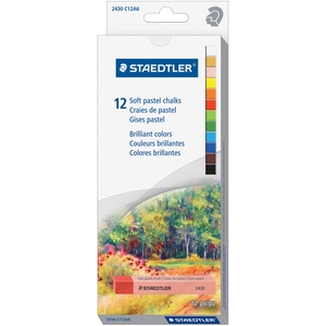 Staedtler Mars GmbH & Co. 2430 C12A6 Pastels-Chalk Tradition 12 Colours by Staedtler