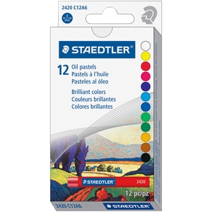 Staedtler Mars GmbH & Co. 2420 C12A6 Pastels-Oil Tradition 12 Colours by Staedtler