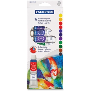 Paint Set-Watercolour Tradition 12 12Ml. Tubes by Staedtler