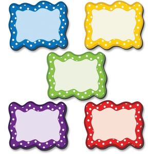 Accents, 2-1/2"Wx3"Lx1/10"H, 18 Ea/Pk, Mi by Teacher Created Resources