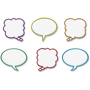 TREND ENTERPRISES, INC. 10928 Accents, Speech Balloons, Variety, 36 Ea/Pk, Mi by Trend