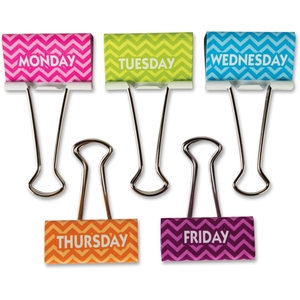 TEACHER CREATED RESOURCES 20668 Clip, Metal, 2"Wx1"Lx3-3/5"H, 5 Ea/Pk, Mi by Teacher Created Resources