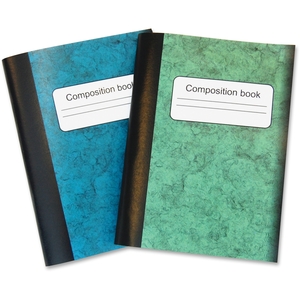 Sparco Products 36126 Composition Book, 3-1/4"X4-1/2", 4/Pk, Multi by Sparco