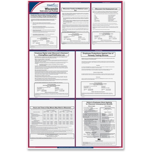 TFP Data Systems E10WI Wisconsin State Labor Law Poster, Multi by TFP ComplyRight