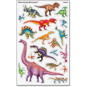 TREND ENTERPRISES, INC. 46329 Stickers, Discovering Dinosaurs, 152 Ea/Pk, Mi by Trend