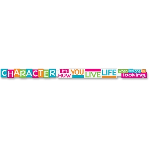 Artistic Products, LLC 25202 Banner, Character, It'S How You Live Life, Mi by Trend