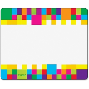 TREND ENTERPRISES, INC. 68046 Label, Pixels, 3"Wx2-1/2"H, 36 Ea/Pk, Mi by Trend