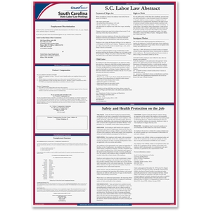 TFP Data Systems E10SC South Carolina State Labor Law Poster, Multi by TFP ComplyRight