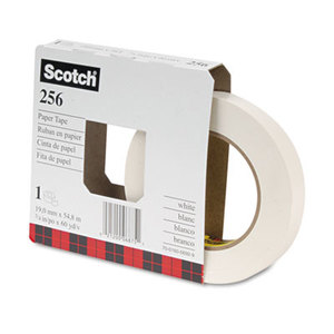 3M 25634 256 Printable Flatback Paper Tape, 3/4" x 60yds, 3" Core by 3M/COMMERCIAL TAPE DIV.