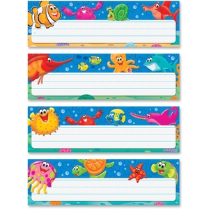 Name Plate, 9-1/2"Wx2-7/8"H, 32 Ea/Pk, Mi by Trend