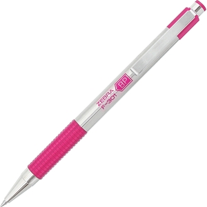 Zebra Technologies Corporation 37111 Ballpoint Pen, Retractable, Refillable, .7Mm, Bca Pink/Ink by Zebra