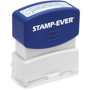 U.S. Stamp & Sign 8864 Pre-Inked Stamp, Scanned, 5/8"X1-13/16", Ast by U.S. Stamp & Sign