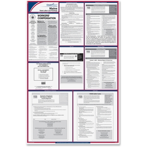 TFP Data Systems E10ME Maine State Labor Law Poster, Multi by TFP ComplyRight