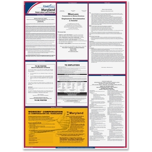 TFP Data Systems E10MD Maryland State Labor Law Poster, Multi by TFP ComplyRight