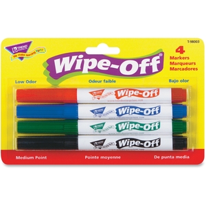 TREND ENTERPRISES, INC. 98003 Markers, Wipe-Off, Standard Colors, 4 Ea/Pk, Mi by Trend