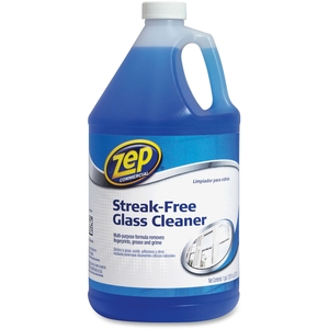 Zep, Inc. ZU1120128CT Glass Cleaner, Streak-Free, Fast Drying, 1Gal, 4/Ct by Zep Commercial