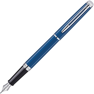 Newell Rubbermaid, Inc 1904599 Hemisphere Fountain Pen, Med Pt, Blue Barrel/Be Ink by Waterman