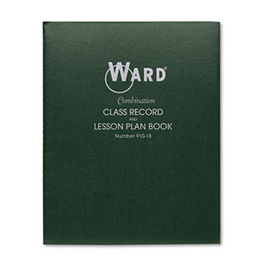 Combination Record & Plan Book, 9-10 Weeks, 8 Periods/Day, 11 x 8-1/2 by THE HUBBARD COMPANY