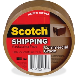 3M 3750T-6 SEALING TAPE 2"X 60 YARDS TAN by Scotch