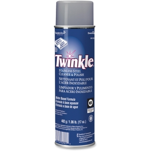 Diversey, Inc 991224 Stainless Steel Cleaner/Polish,Aerosol, 482G, Lemon Scent by Twinkle