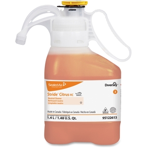 Diversey, Inc 95122613 Stride Neutral Cleaner, 1.4L, Citrus Scent/Orange by Diversey