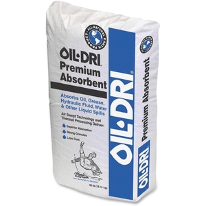Garland C. Norris Co. ODI06040G50 Oil Dri Premium Absorbent, 40Lb, White by GCN