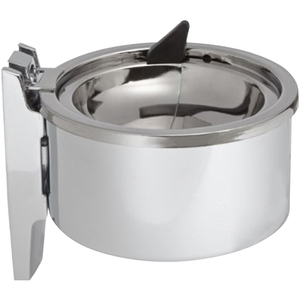 Deluxe Wall Ashtray, 4", Chrome by Impact Products
