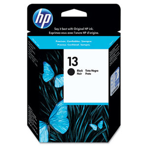 Hewlett-Packard C4814A HP 13, (C4814A) Black Original Ink Cartridge by HEWLETT PACKARD COMPANY