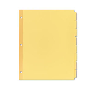 Avery 11505 Write-On Plain-Tab Dividers, 8-Tab, Letter, 24 Sets by AVERY-DENNISON