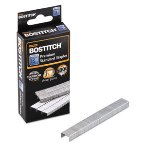 Stanley-Bostitch Office Products SBS191/4CP Standard Staples, 1/4" Leg Length, 5000/Box by STANLEY BOSTITCH