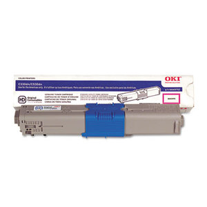 OKI Data 44469702 44469702 Toner, 3,000 Page Yield, Magenta by OKIDATA