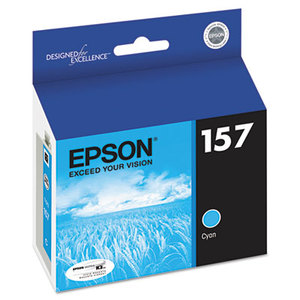 Epson Corporation T157220 T157220 UltraChrome K3 Ink, Cyan by EPSON AMERICA, INC.