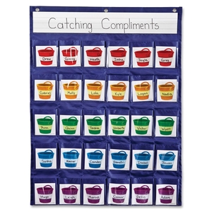 Carson-Dellosa Publishing Co., Inc 158161 Reinforcement Pocket Chart, 22"x29", Assorted by Carson-Dellosa