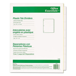 Avery 11468 Plastic Insertable Dividers, 8-Tab, Letter by AVERY-DENNISON