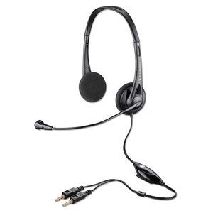 Plantronics, Inc .AUDIO 326 Multimedia Headset, Flexible Headband, Black/Silver by Plantronics