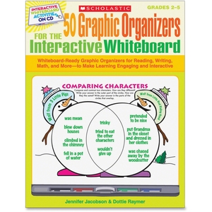 Scholastic 0545207150 Book,50 Grphic Orgr,Whtbd by Scholastic