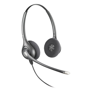 Plantronics, Inc HW261N Binaural Headset, w/ Noise Cancelling Microphone, Silver by Plantronics